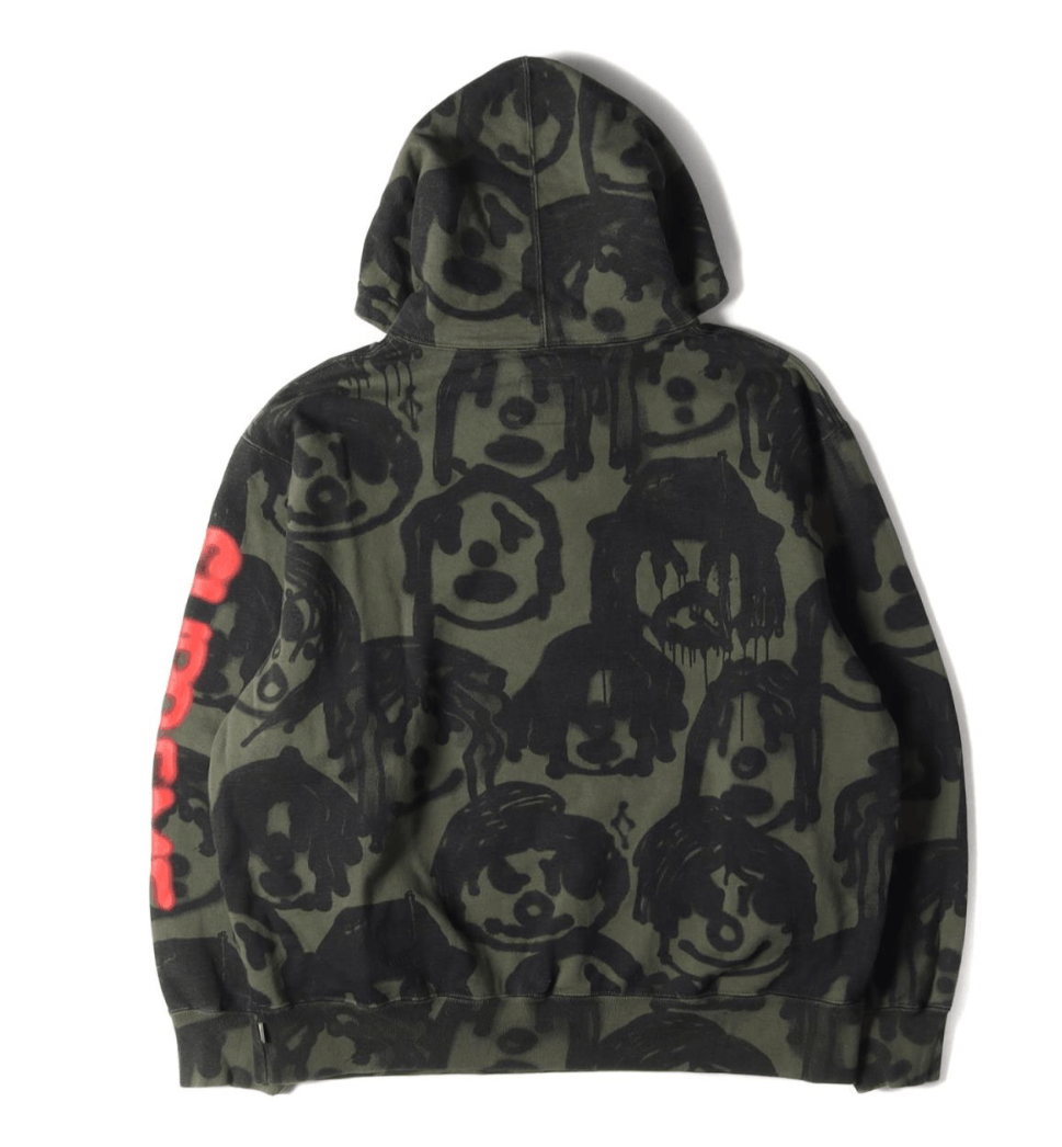 Supreme × Yohji Yamamoto Supreme Yohji Yamamoto Faces Pullover Hoodie Size US S / EU 44-46 / 1 - 2 Thumbnail