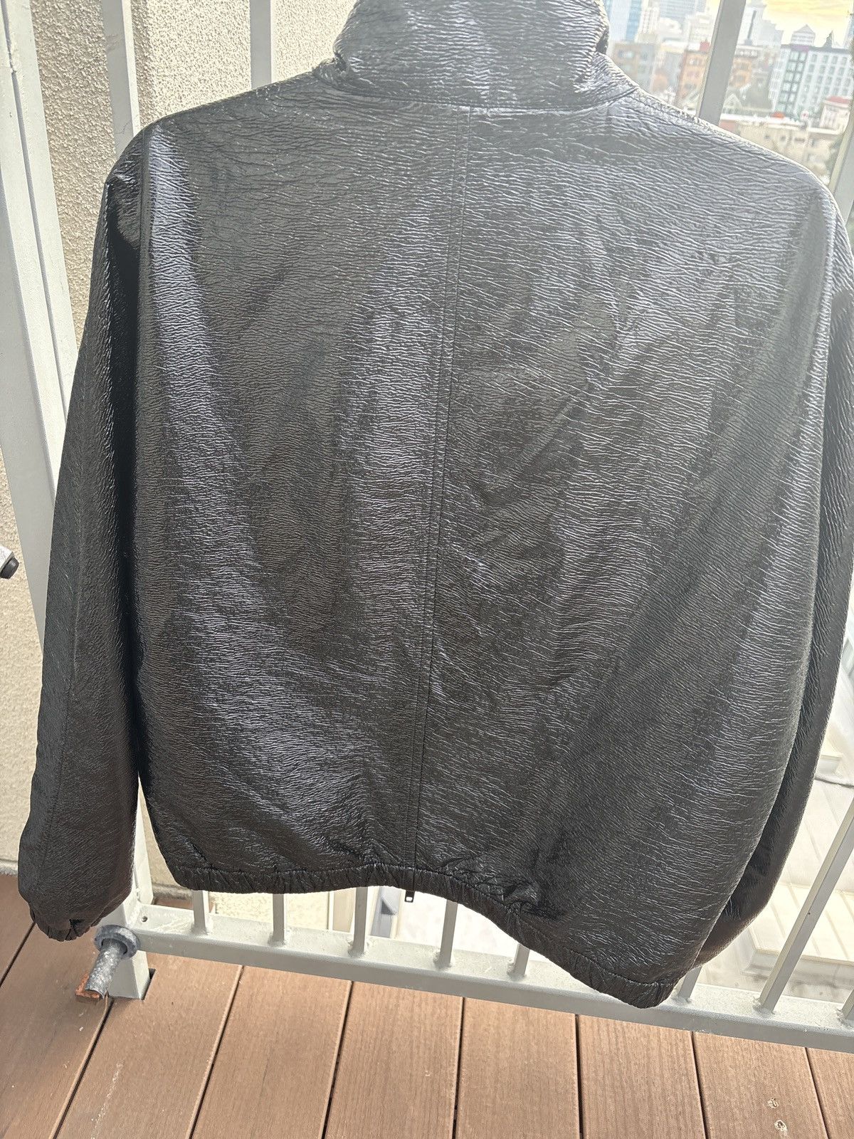 Courreges courreges high neck zip up vinyl jacket Size US L / EU 52-54 / 3 - 3 Thumbnail