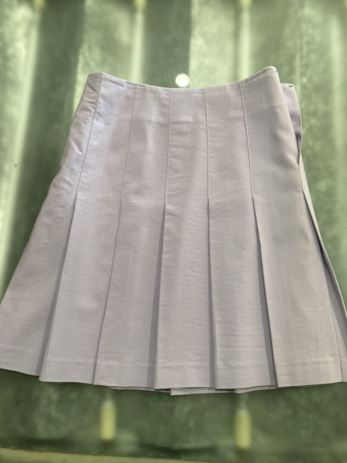 Japanese Brand Japanese Designer Archive Runway/Pleated Skirt/ Lavender Size 27" / US 4 / IT 40 - 2 Thumbnail