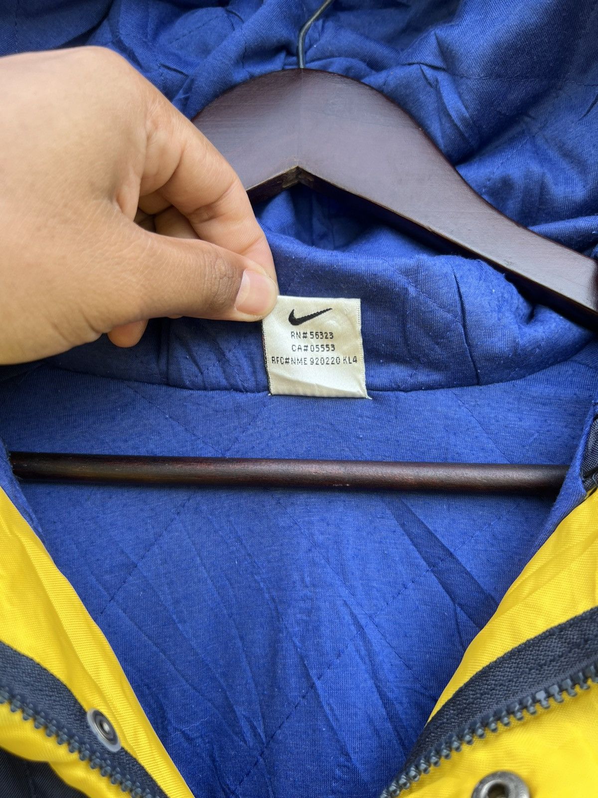 Nike Nike Swoosh Long Coach Jacket Size US L / EU 52-54 / 3 - 8 Thumbnail
