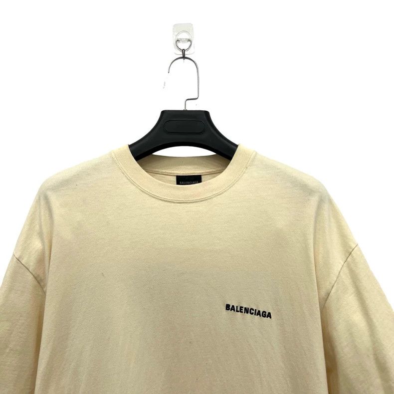 Balenciaga Balenciaga Printed logo short sleeves with khaki back. Size US M / EU 48-50 / 2 - 6 Thumbnail