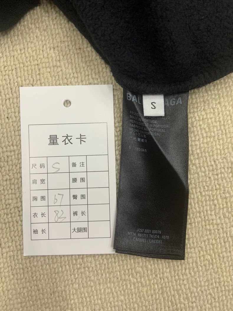 Balenciaga Balenciaga Colour matching letter printed pattern fleece p Size US S / EU 44-46 / 1 - 5 Thumbnail