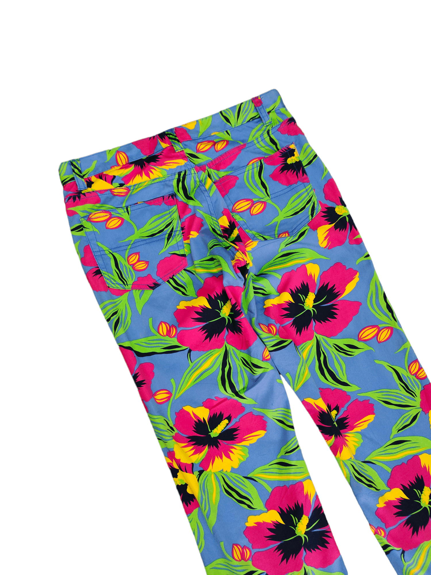 Polo Ralph Lauren Polo Jeans Flower FullPrint Multicolor 3Q Pants Size 29" - 14 Thumbnail