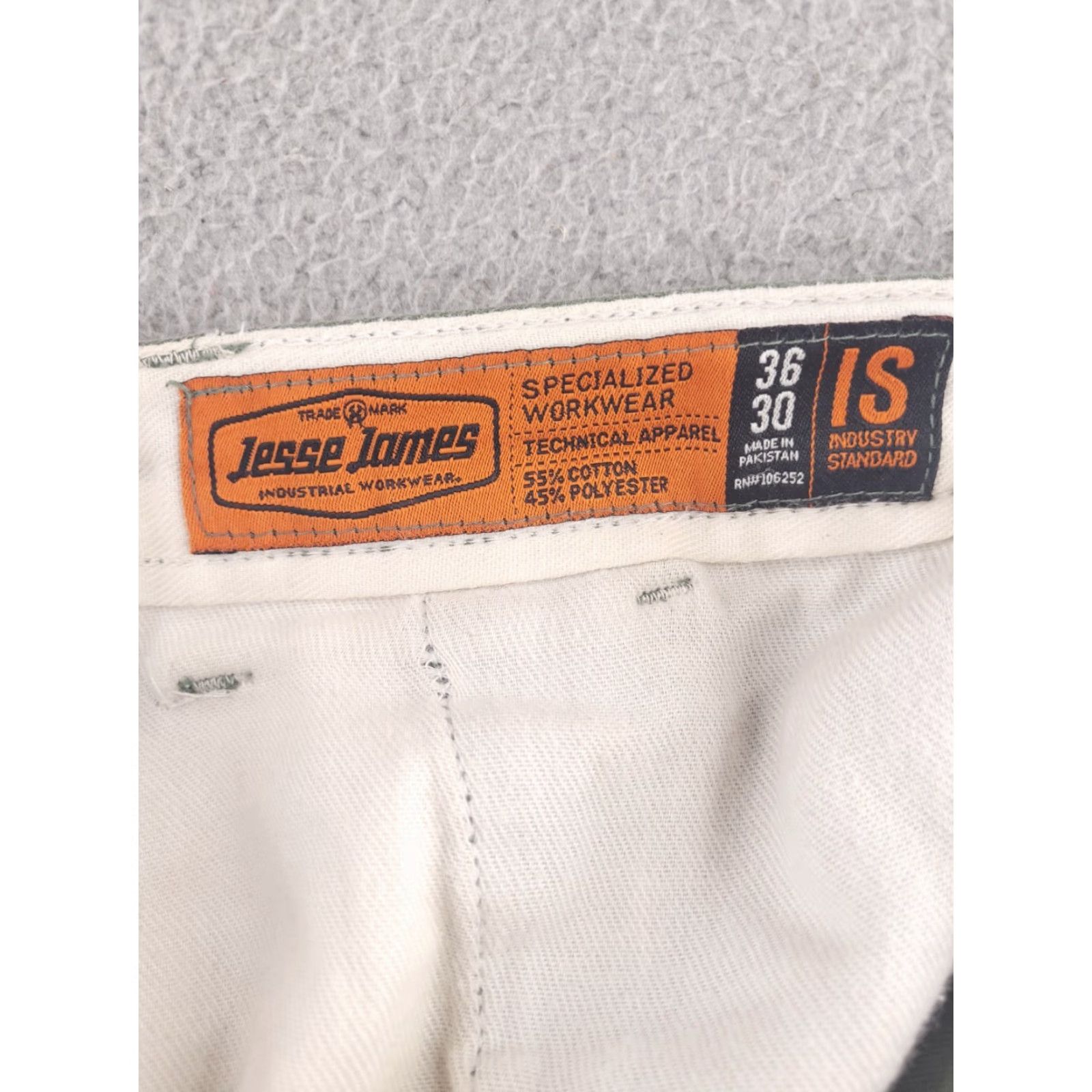 Vintage Jesse James Pants Mens 32x27 Green Workwear Distressed Chino Adult Regular Waist 32 Inseam 27 Mens Size US 32 / EU 48 - 5 Thumbnail