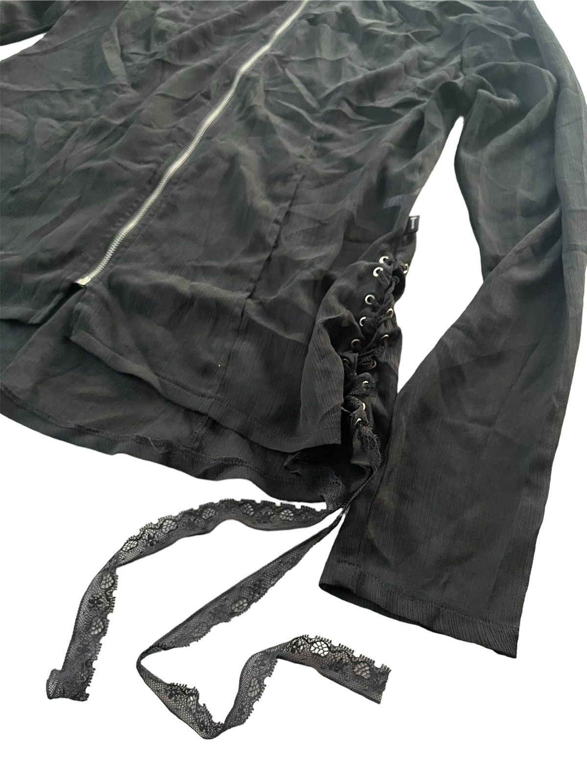 If Six Was Nine Daang Goodman Tripp Nyc Seditionaries Punk Silk Zip Hoodie Size US L / EU 52-54 / 3 - 6 Thumbnail