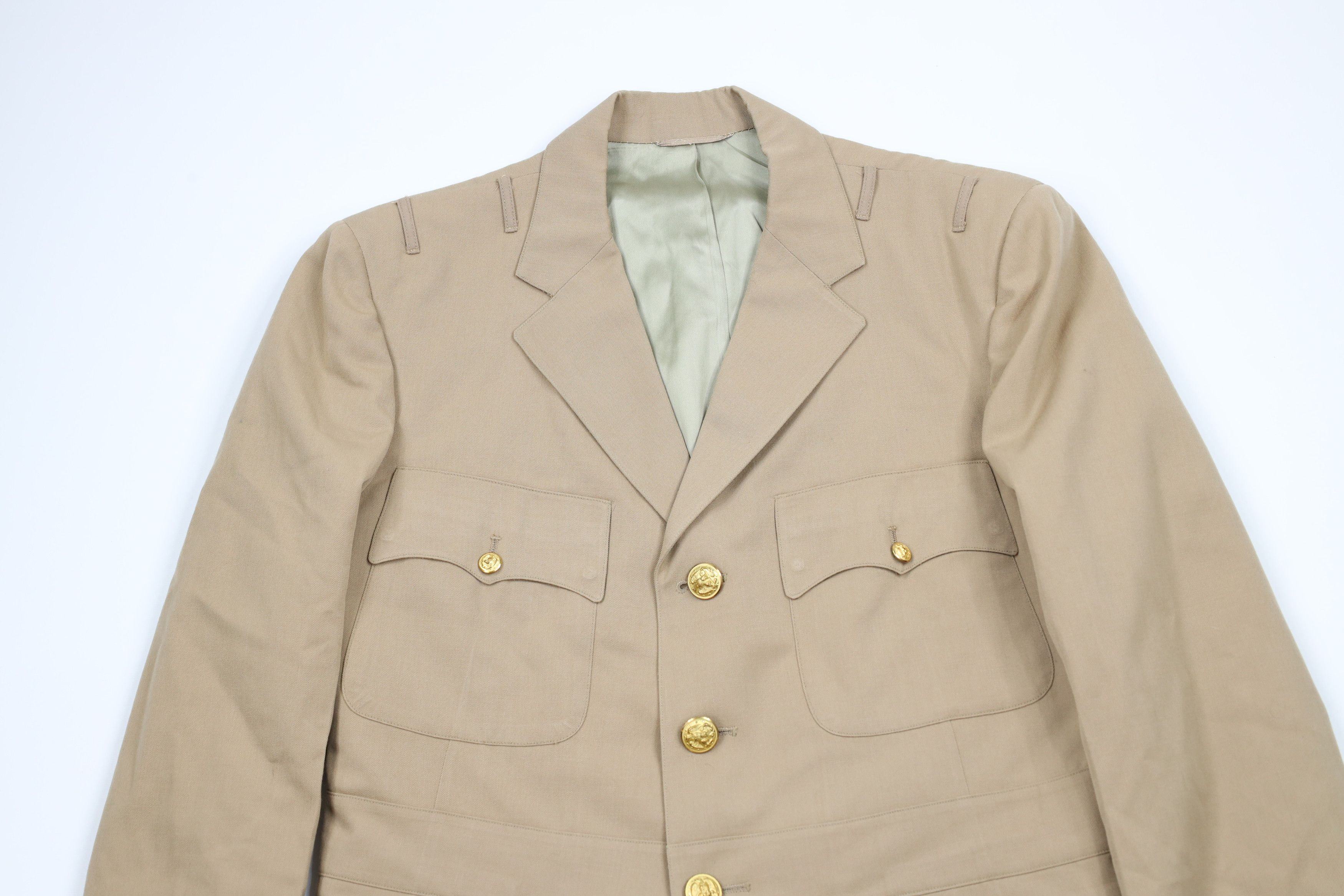 Sears × Vintage Vintage 50s 60s Korean War Sears Wool Military Uniform Suit Size 42R - 6 Thumbnail