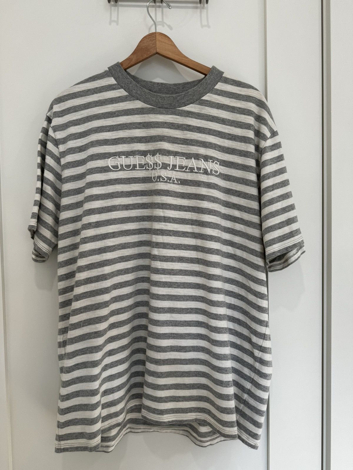 Image of Asap Rocky in Grey Stripe, Men's (Size XL)