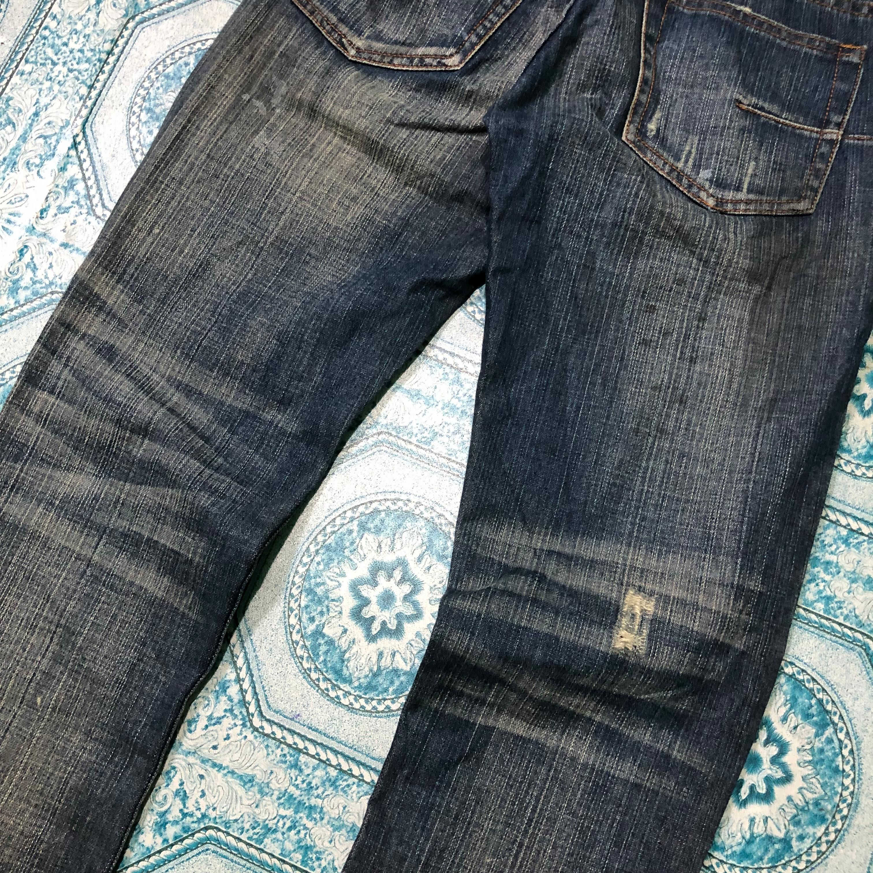 Dior Dior Scrible Distressed Jeans by Hedislimane Size US 28 / EU 44 - 6 Thumbnail