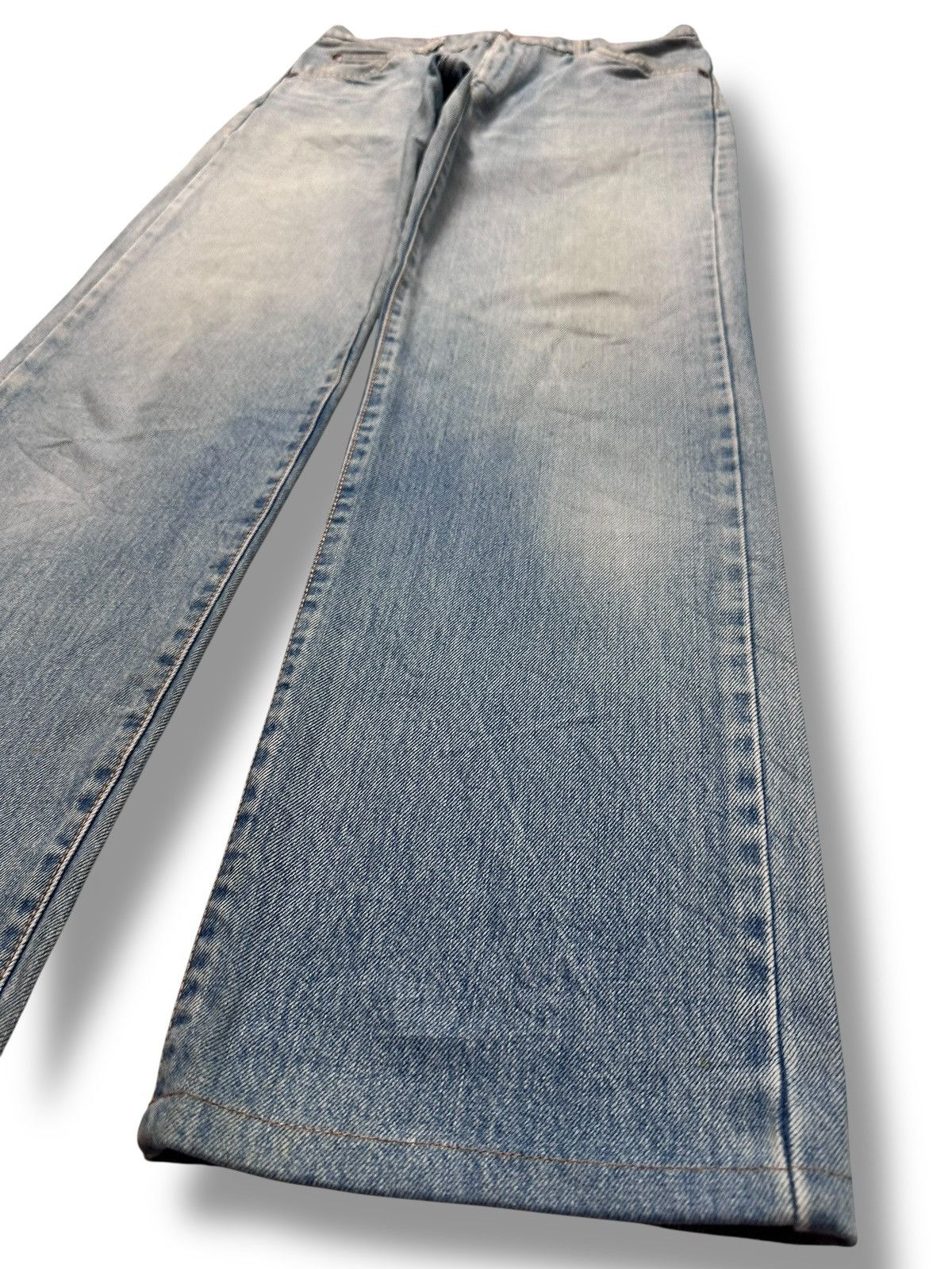 Edwin Vintage Edwin 90's Japan Denim Straight Jeans Light BlueWash Size US 30 / EU 46 - 14 Thumbnail