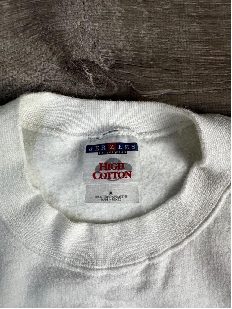 Jerzees VINTAGE Men's “Proud to be an American” Crewneck XL White Size US XL / EU 56 / 4 - 6 Thumbnail