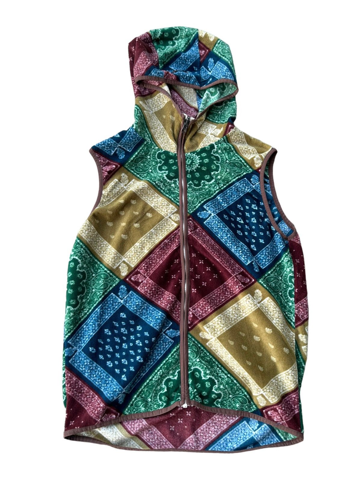 GRN Grn bandana outdoor jacket sleeveless hoodie Size US M / EU 48-50 / 2 - 3 Thumbnail
