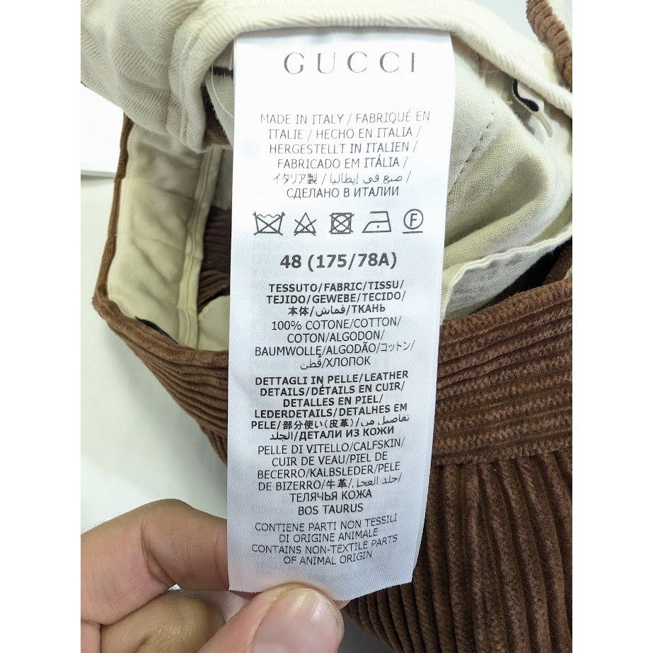 Gucci o1rshd1 Pants in Brown Size US 32 / EU 48 - 20 Thumbnail