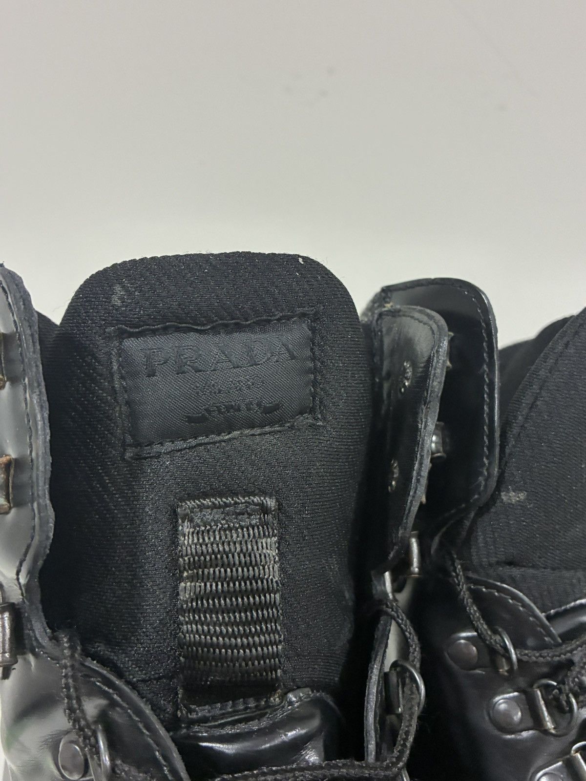 Prada Leather Hiking Boot size 6 USA 8 EU 41 Size US 8 / EU 41 - 6 Thumbnail
