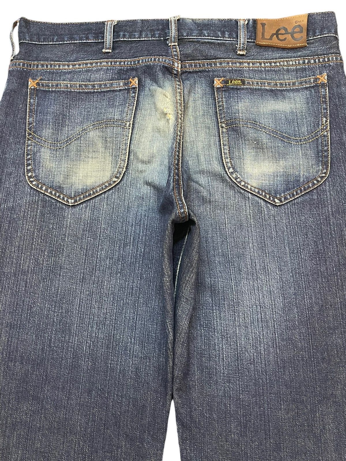 Lee Vintage Lee Blue Faded Wash Style Bootcut Style Jeans Size US 34 / EU 50 - 5 Thumbnail