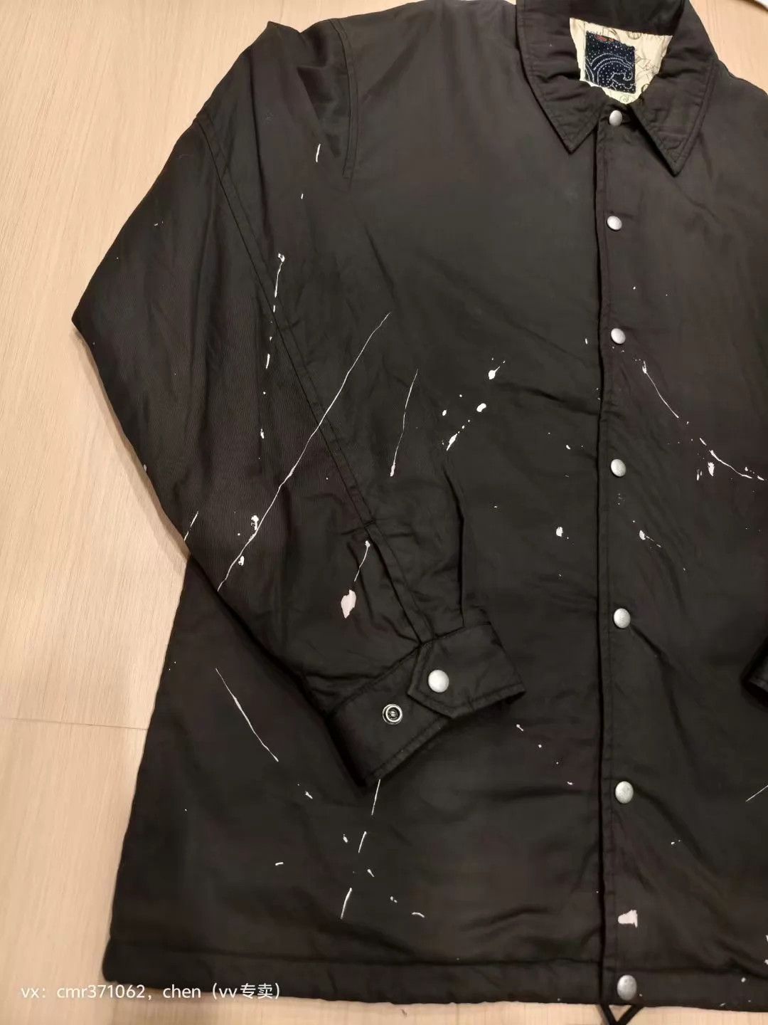 Visvim visvim 20 ICT Coach Jkt Black 3 Hand-Splashed Ink Size US L / EU 52-54 / 3 - 2 Thumbnail