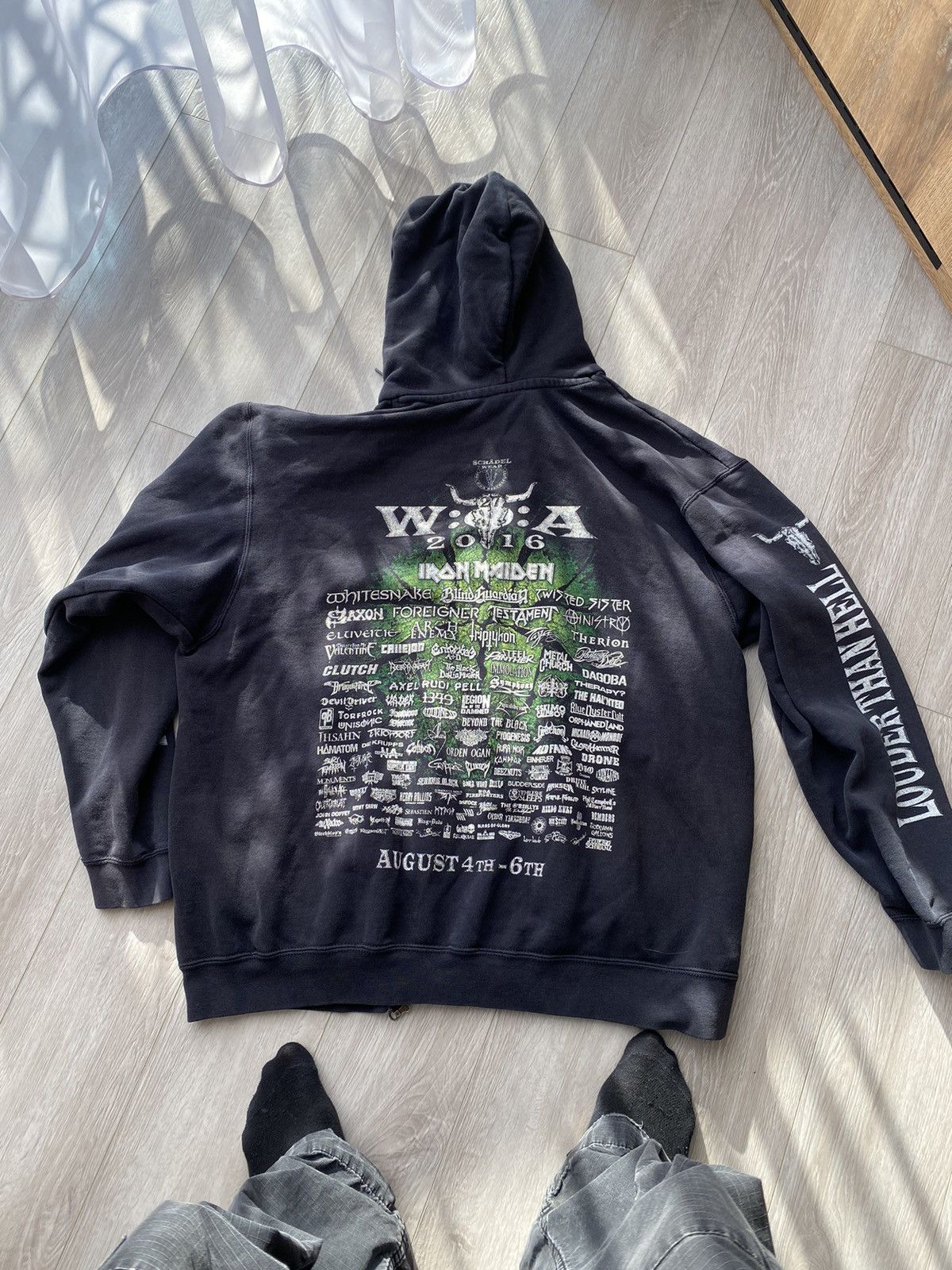 Band Tees × Vintage Wacken vintage band hoodie zip festival music Size US XL / EU 56 / 4 - 4 Thumbnail