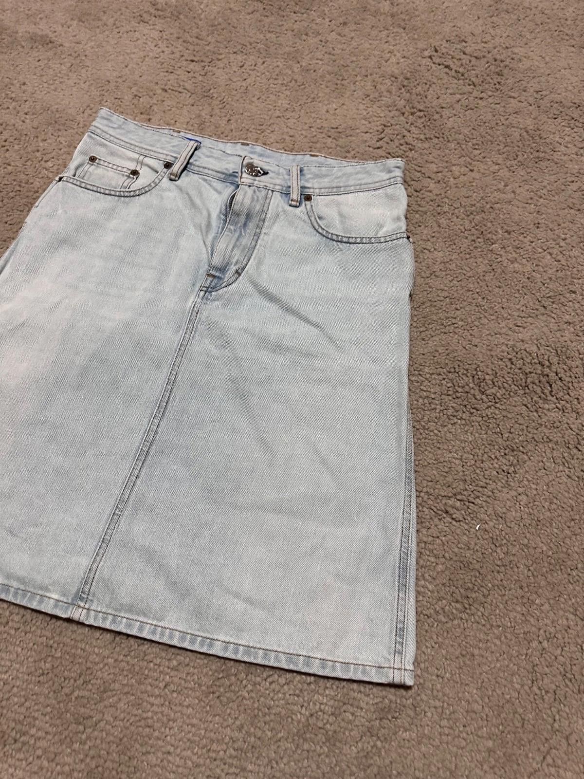 Acne Studios ACNE STUDIOS Women's Shadow Mid Blue Skirt Denim Size 27 Size 27" / US 4 / IT 40 - 3 Thumbnail