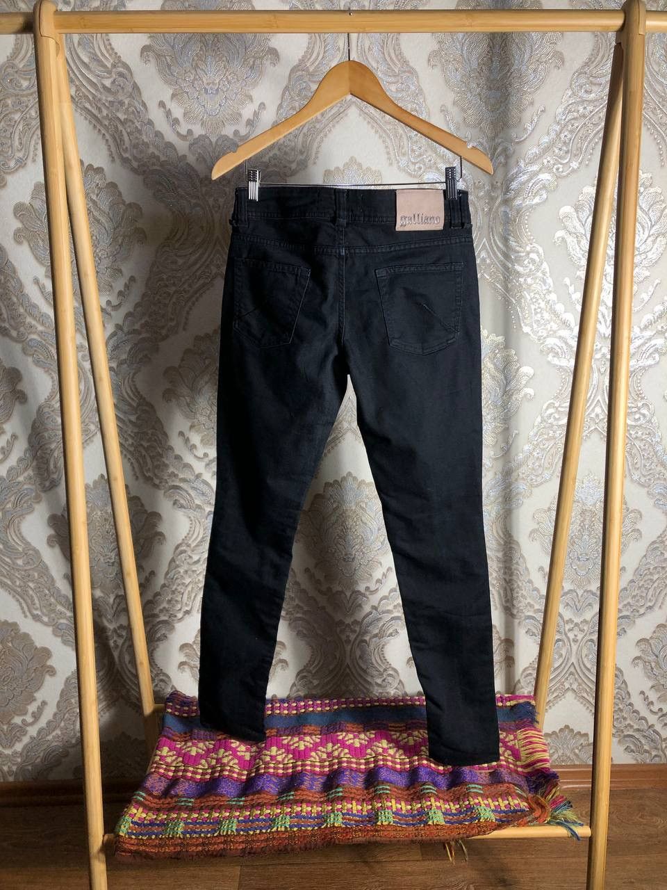 John Galliano VINTAGE JOHN GALLIANO DENIM JEANS ITALIAN DESIGNER Y2K 90s Size US 30 / EU 46 - 9 Thumbnail