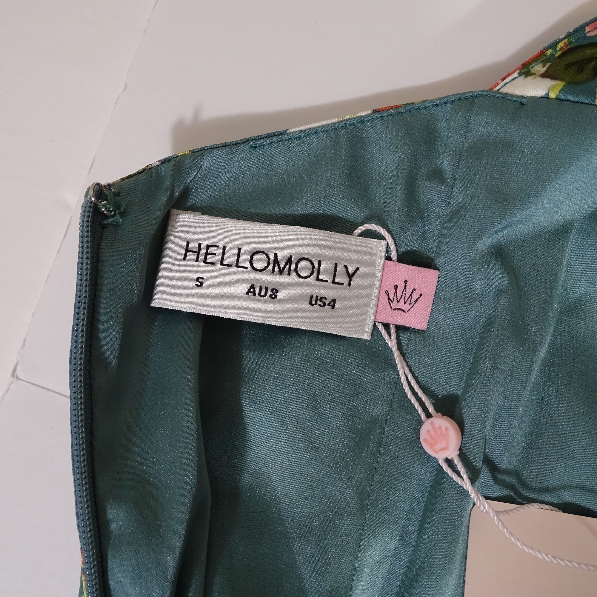Other HELLO MOLLY Style Statement Era Satin Maxi Dress Size S 4 Size S / US 4 / IT 40 - 7 Thumbnail