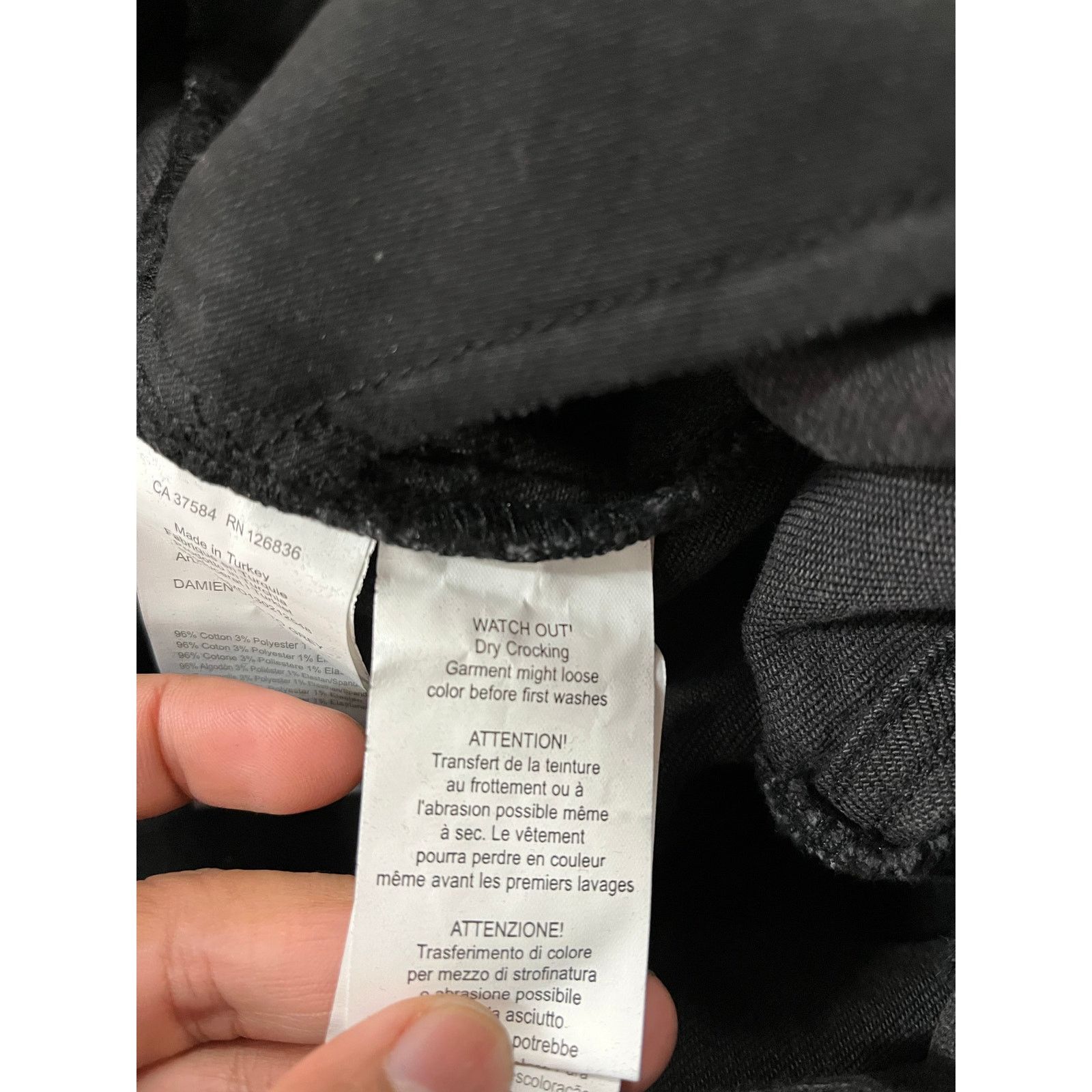 J.Lindeberg J. LINDEBERG -DAMIEN SHADOW GREY JEANS / 36x34/ Size US 36 / EU 52 - 9 Thumbnail