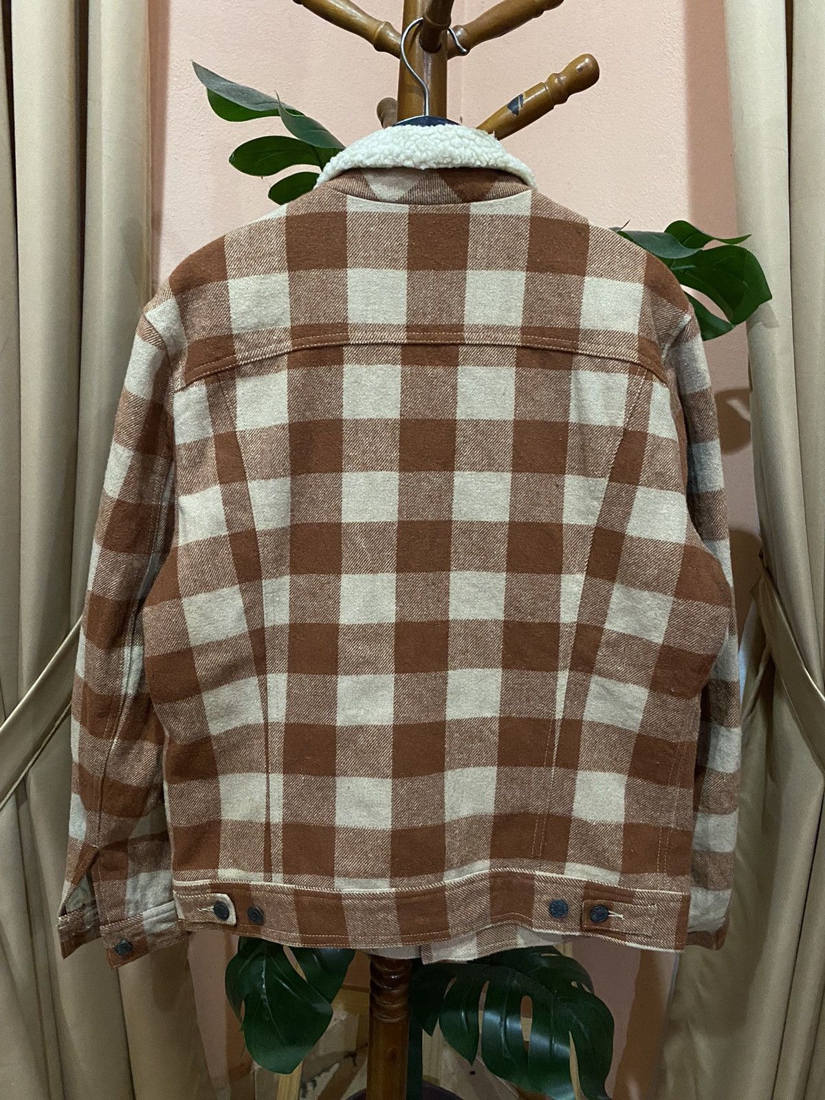 Edwin Edwin Clothing Supply Checked Sherpa Jacket - Men’s Fashion Size US L / EU 52-54 / 3 - 10 Thumbnail