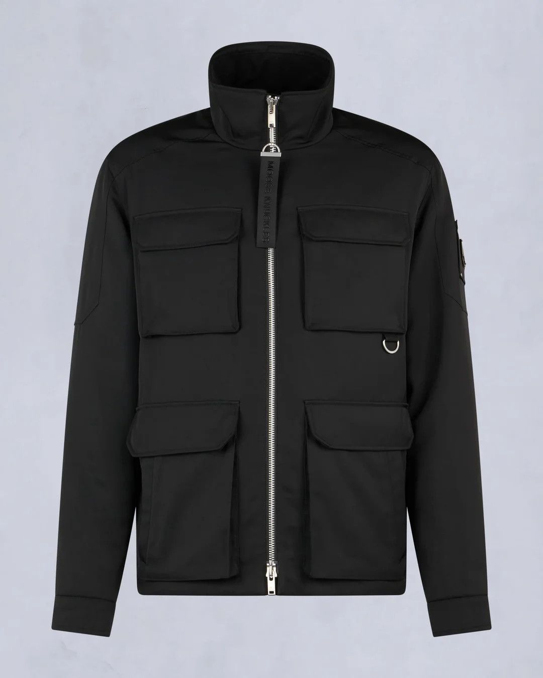 Moose Knuckles o1s22i1n1124 Technical Twill Field Jacket in Black Size US S / EU 44-46 / 1 - 1 Thumbnail