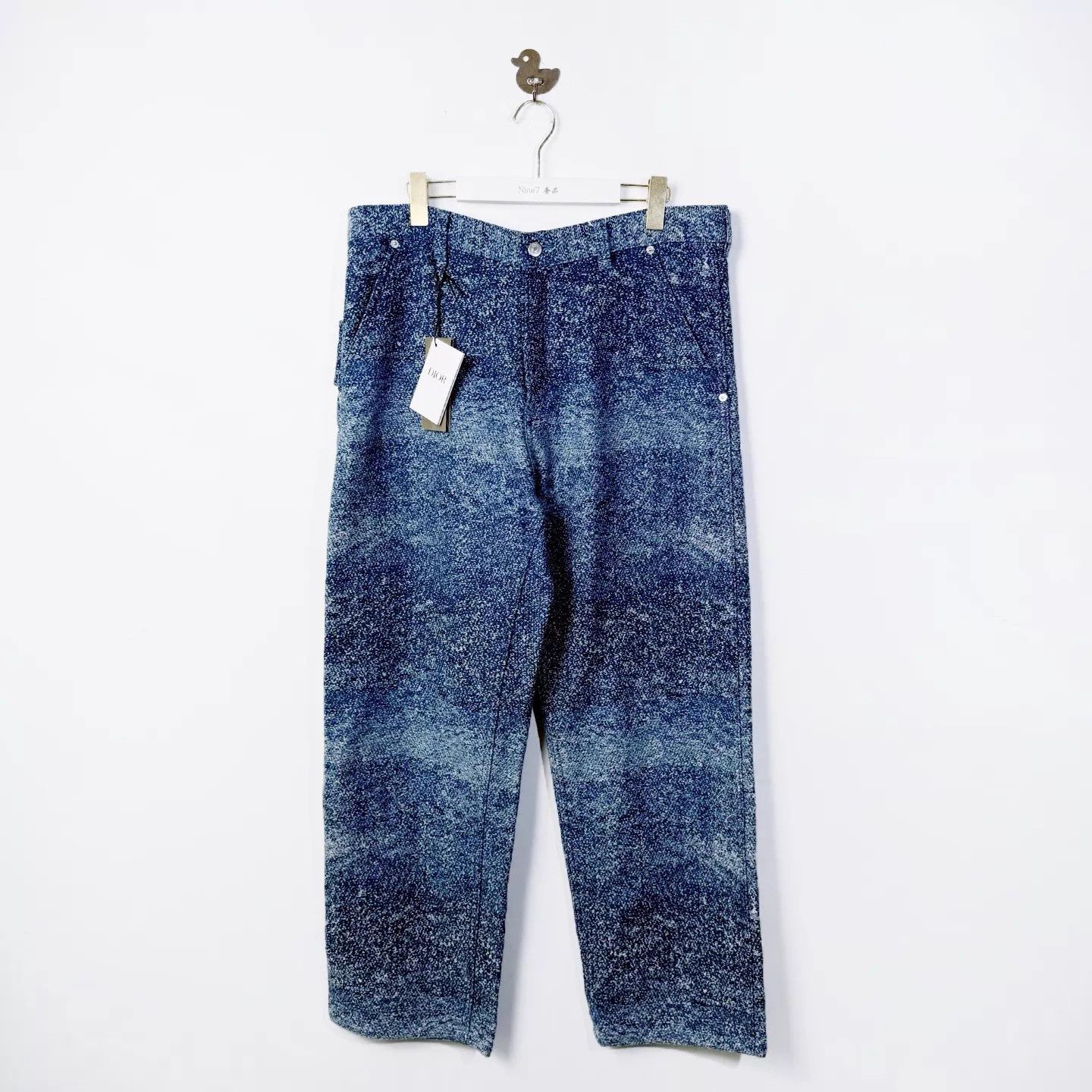 Dior Dior 25 New Jacquard Gradient Logo Blue Jeans Size US 36 / EU 52 - 1 Thumbnail