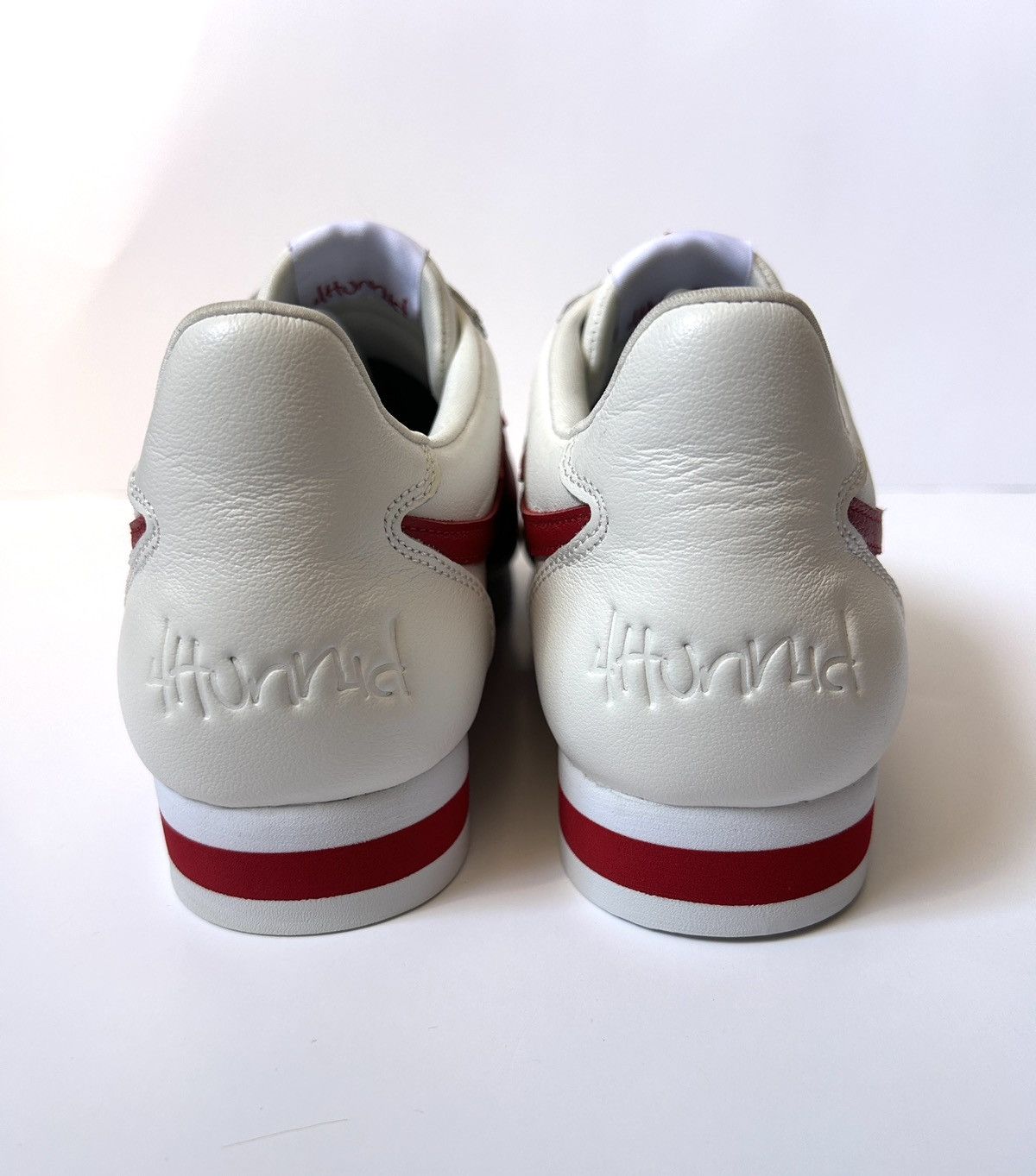 4HUNNID YG 4Hunnid The Flame Block Runner White/Red Shoes Size: 11 M Size US 11 / EU 44 - 5 Thumbnail