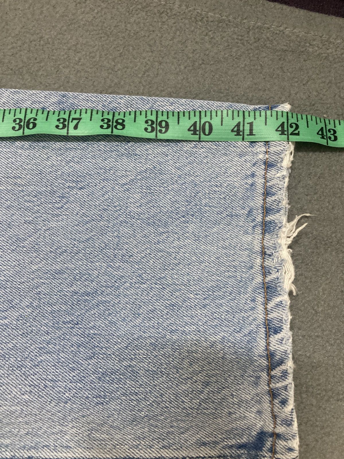 Levi's Vintage 90’s Levis 501 jeans Made in USA Size US 33 - 11 Thumbnail