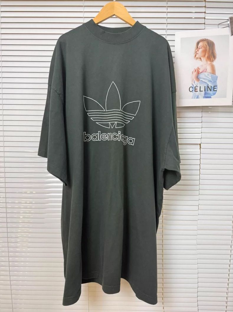 Balenciaga Balenciaga Oversized T-shirt with Logo Design-dmc Size US M / EU 48-50 / 2 - 1 Thumbnail