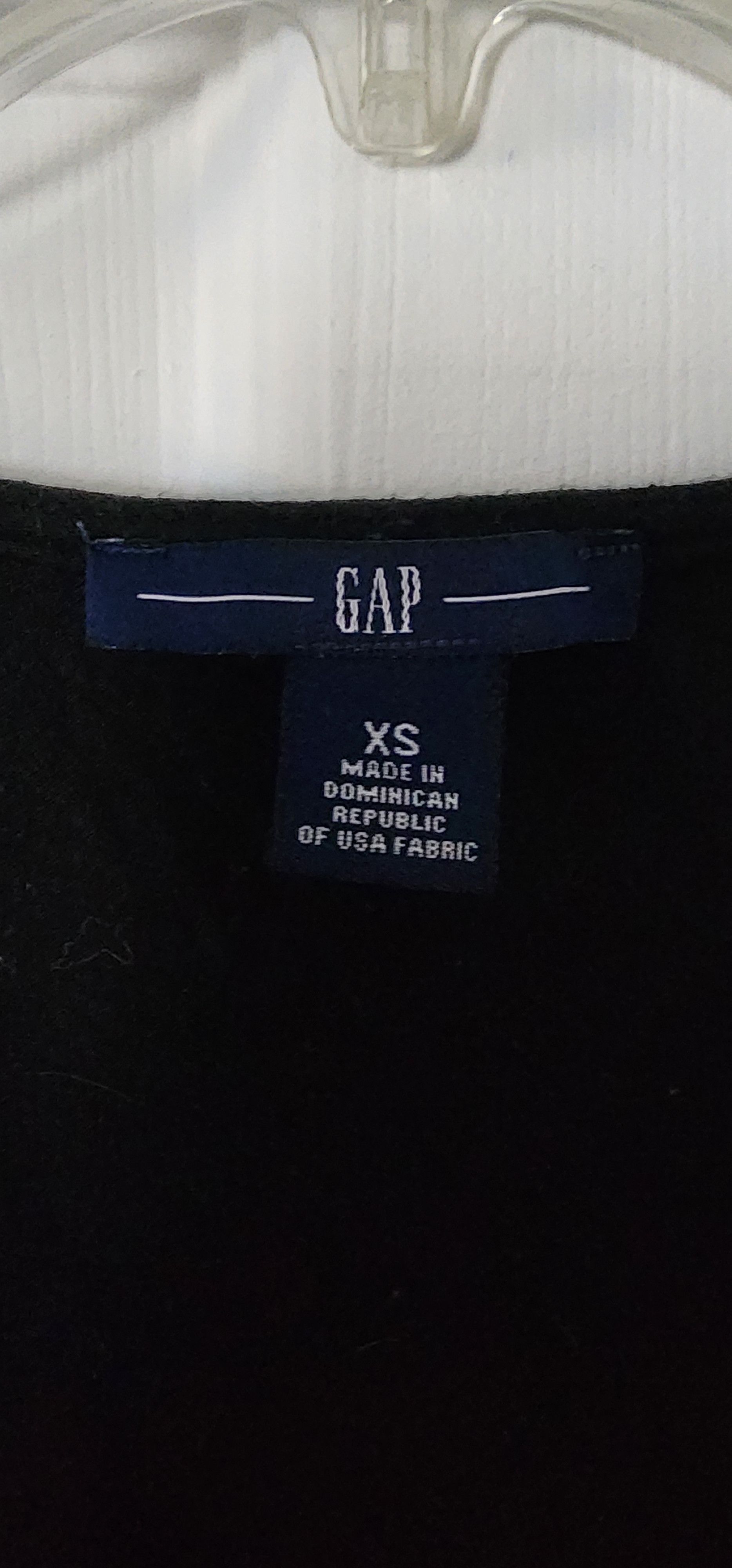 Gap GAP Little Black Dress LBD Vneck Sleeveless Pleated Tie XS Size XS / US 0-2 / IT 36-38 - 5 Thumbnail