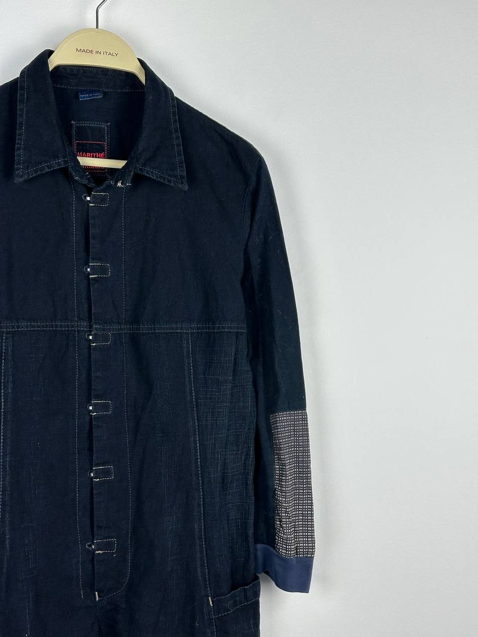 Marithe + Francois Girbaud × Seditionaries Marithe Francois Gibraud Avant Garde Denim Dress Size M / US 6-8 / IT 42-44 - 5 Thumbnail