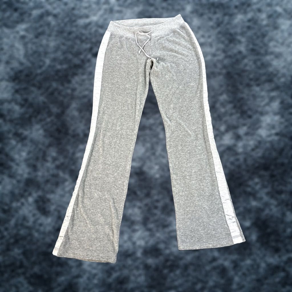 Velvet Delias Pants Womens XS Gray Velvet Wide-Leg Bell Bottom 90s Comfort Easy Care Regular Womens Size 26" / US 2 / IT 38 - 1 Thumbnail