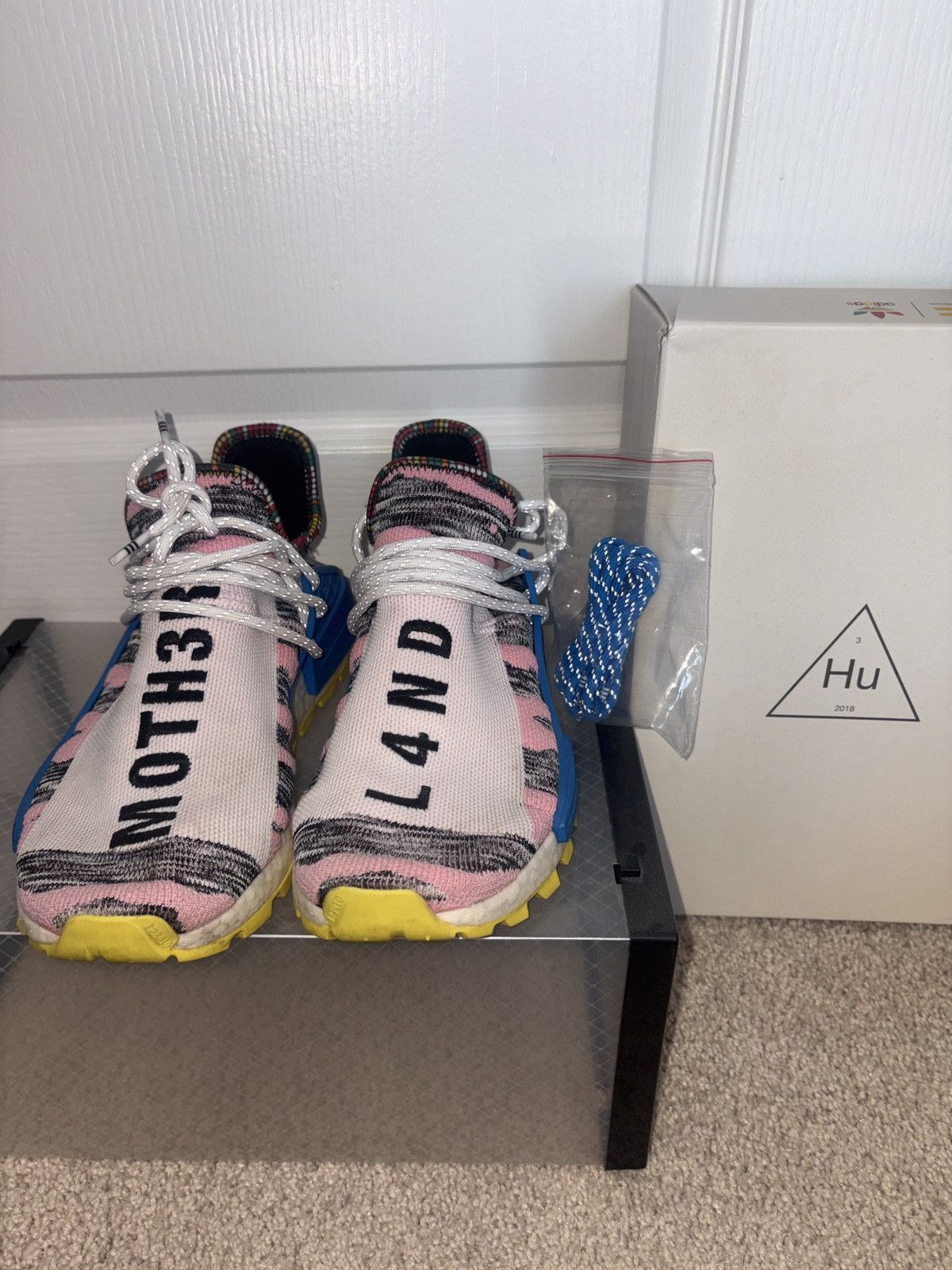 Adidas Adidas Human Race NMD “Solar HU” (Pharrell Williams) Size US 8 / EU 41 - 1 Thumbnail