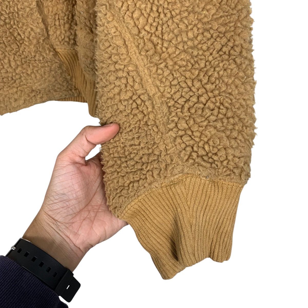 Christophe Lemaire Uniqlo U Lemaire Sherpa Brown Jacket Size US L / EU 52-54 / 3 - 13 Thumbnail