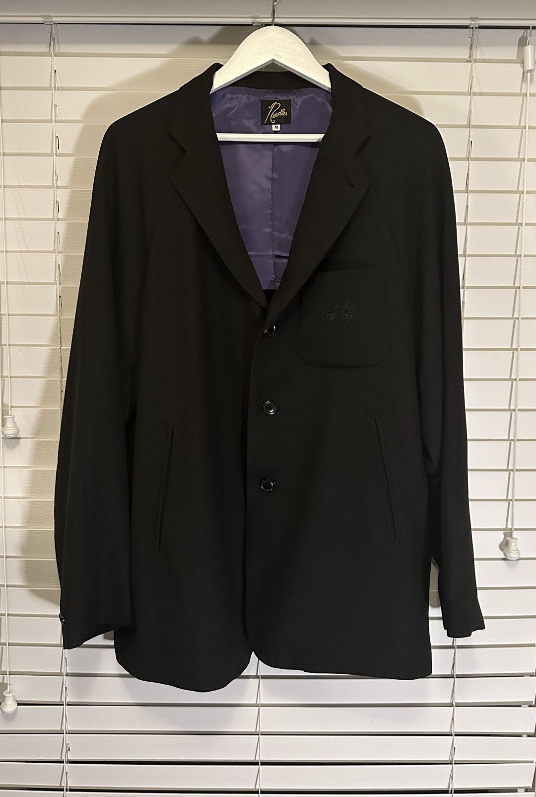 Needles Poly Dobby Cloth Raglan Jacket Size US M / EU 48-50 / 2 - 1 Thumbnail