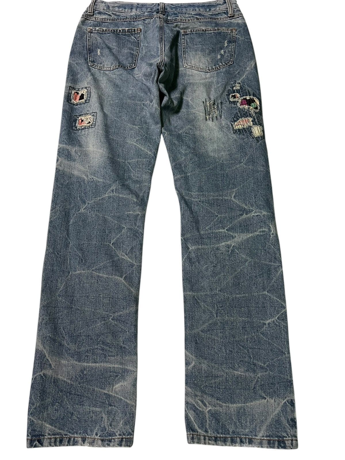 If Six Was Nine × Japanese Brand VINTAGE 90’S STYLE ART JAPAN DISTRESS JEAN Size US 31 - 2 Thumbnail