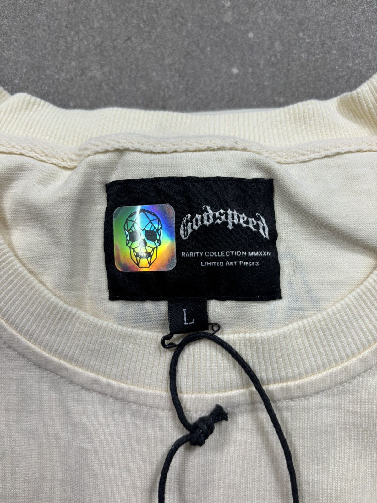 Godspeed Godspeed Natural Disaster Tee, Bone Size US L / EU 52-54 / 3 - 8 Thumbnail