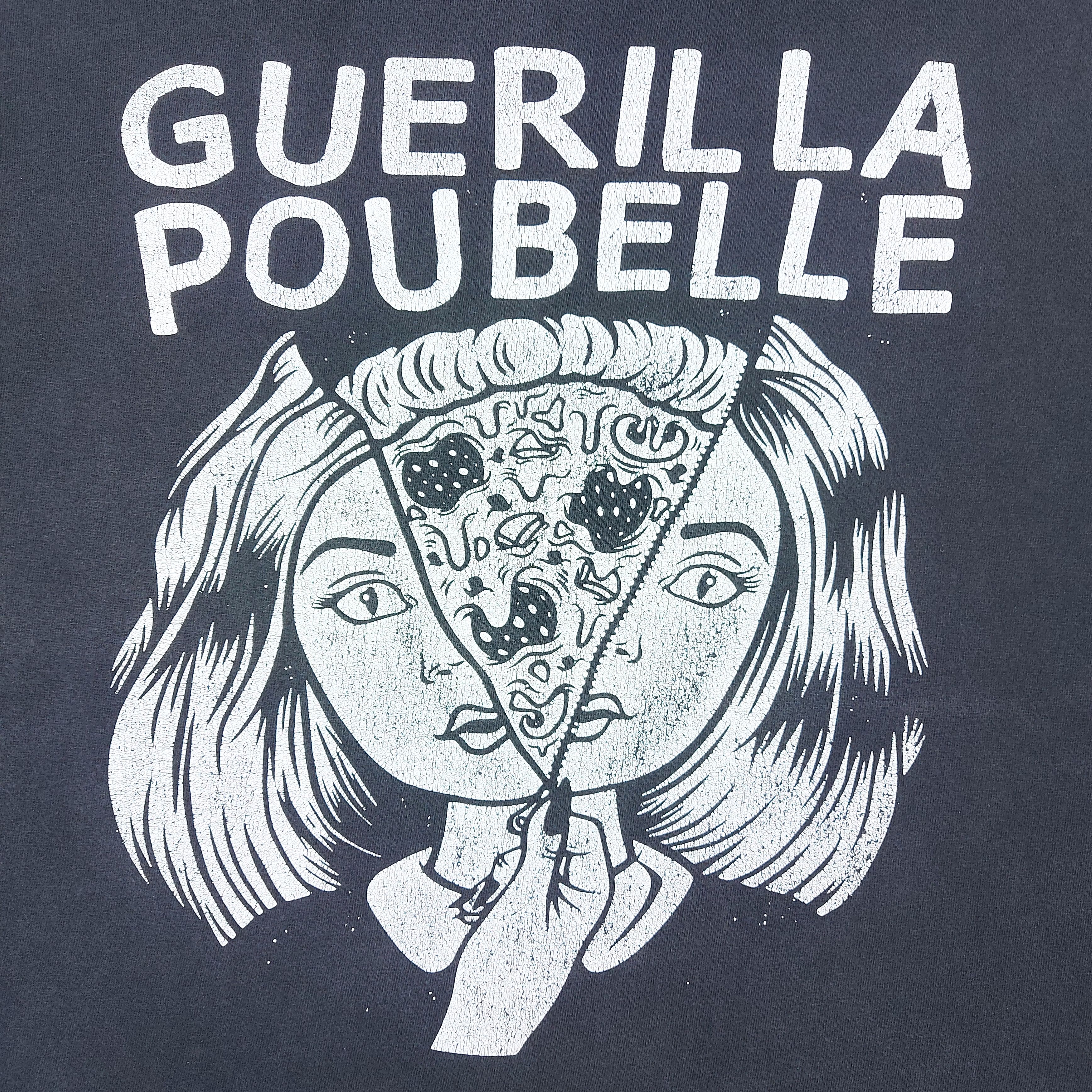 Band Tees × Vintage Vintage Y2K Guerilla Poubelle Band French Punk Rock TEE Size US L / EU 52-54 / 3 - 2 Thumbnail