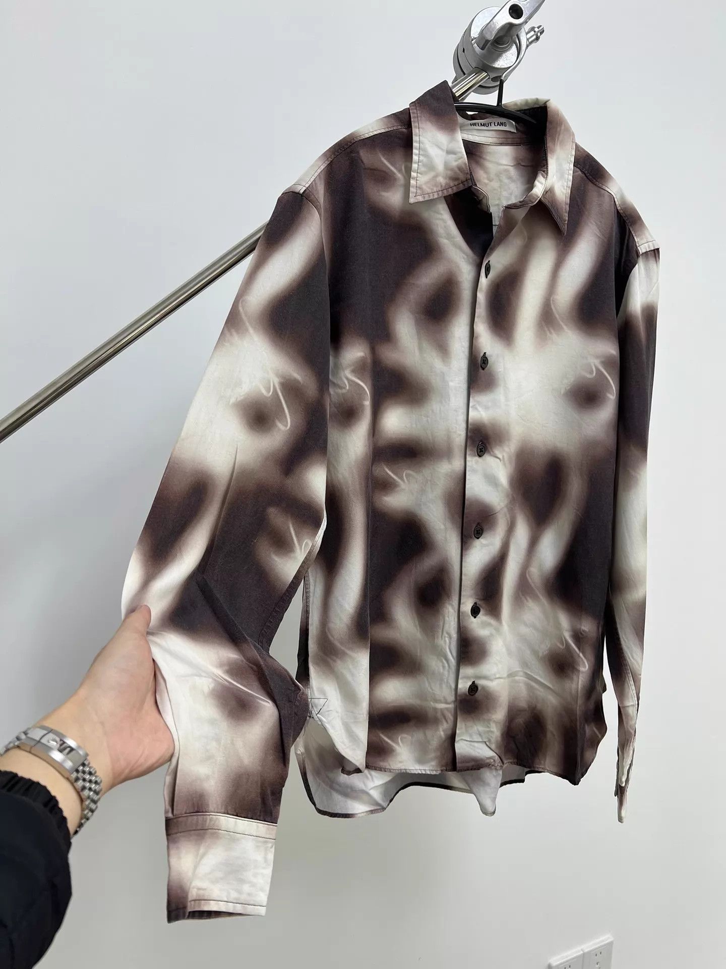 Helmut Lang Helmut Lang Cow Floral Shirt Size US XS / EU 42 / 0 - 4 Thumbnail