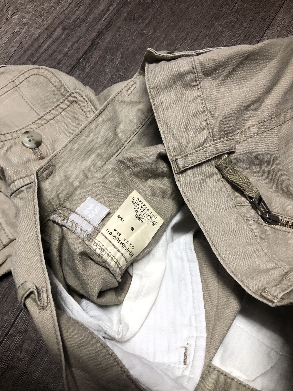 Uniqlo × Vintage Vintage Uniqlo Cargo Pants Size 32" / US 10 / IT 46 - 9 Thumbnail