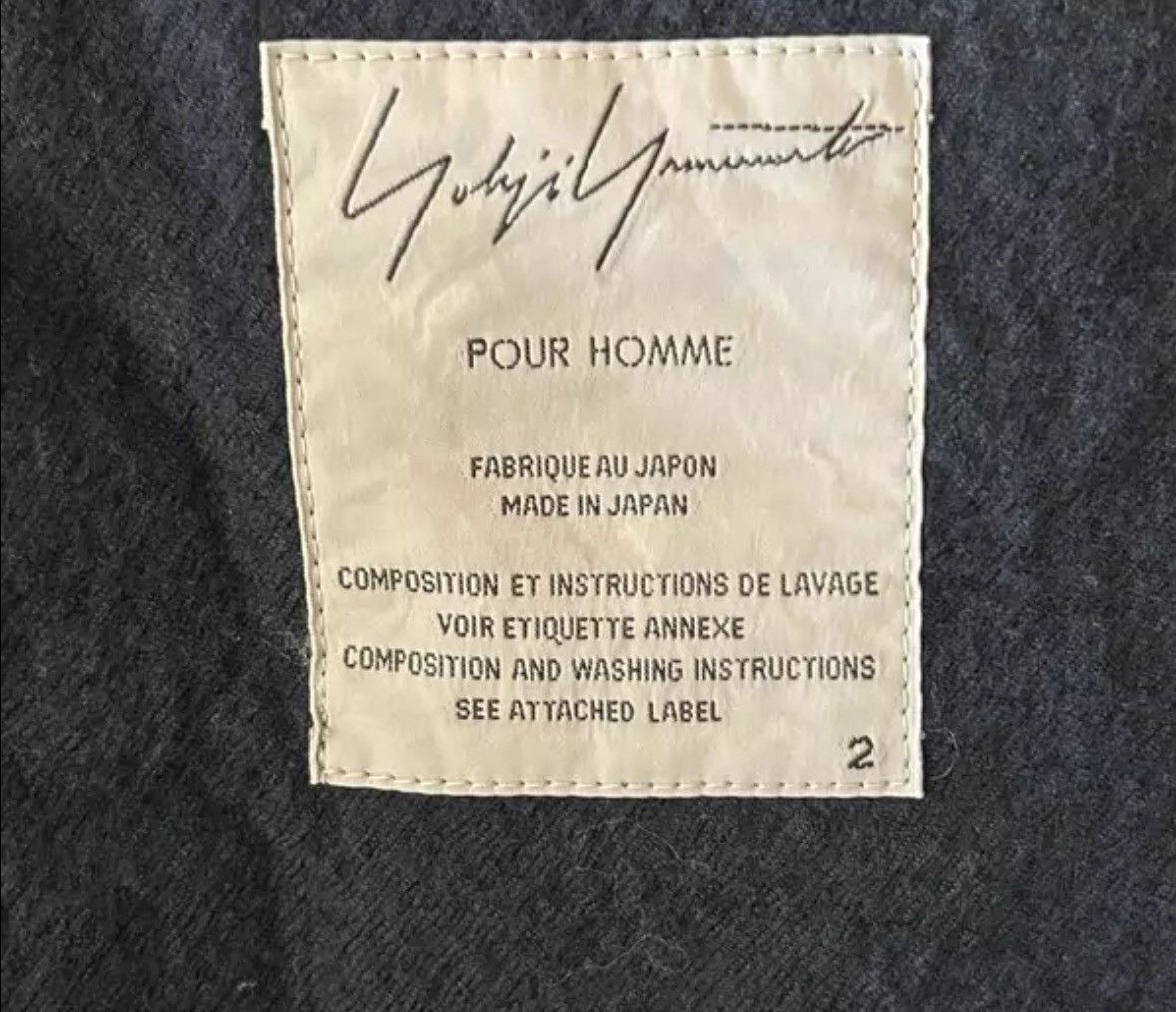 Yohji Yamamoto Yohji Yamamoto 14mw Fleece Wool Suit 2412-Nextarrow Size US M / EU 48-50 / 2 - 3 Thumbnail