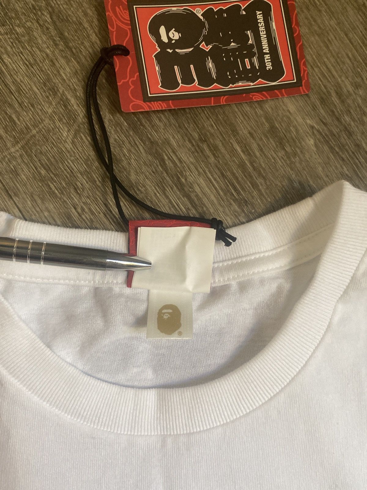 Bape Bape 30th Anniversary Tee! Size US L / EU 52-54 / 3 - 9 Thumbnail