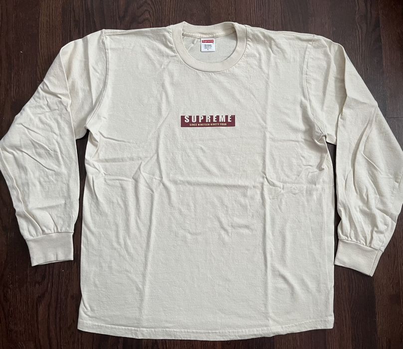 Supreme since store 1994 long sleeve