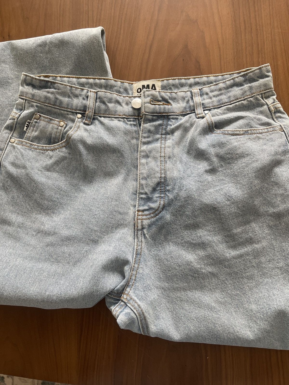 oMA STUDIOS oMA studios wide leg jean Size US 31 - 2 Thumbnail