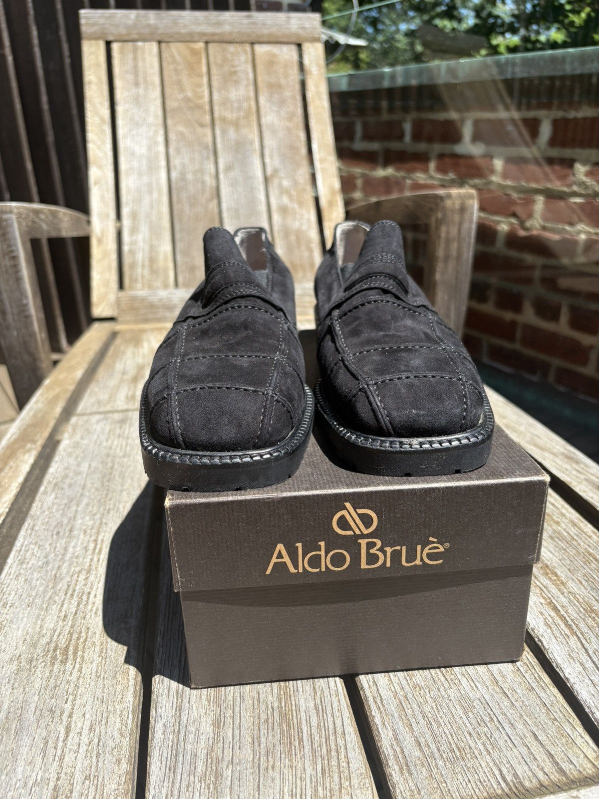 Aldo Brue Aldo Brue Textured Suede loafer Size US 8 / EU 41 - 3 Thumbnail