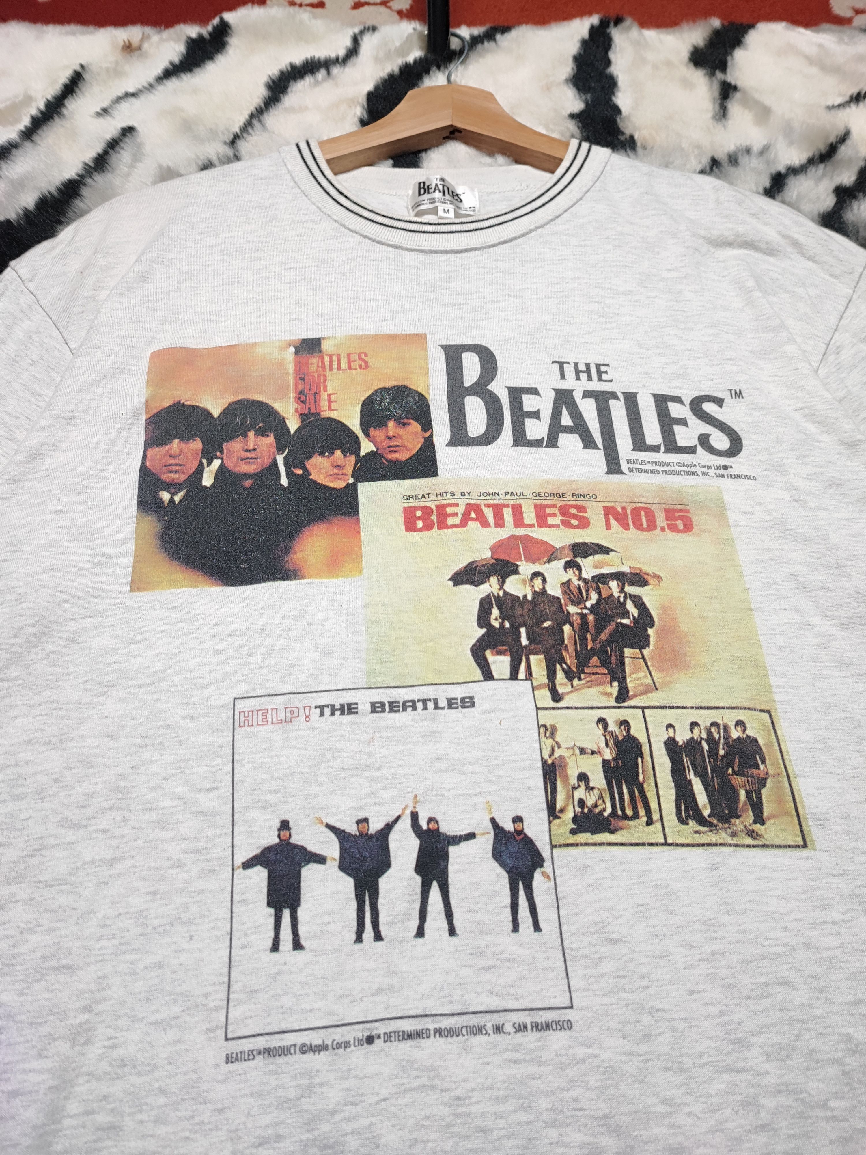 Band Tees Vintage Japan The Beatles Tshirt Band Size US M / EU 48-50 / 2 - 3 Thumbnail