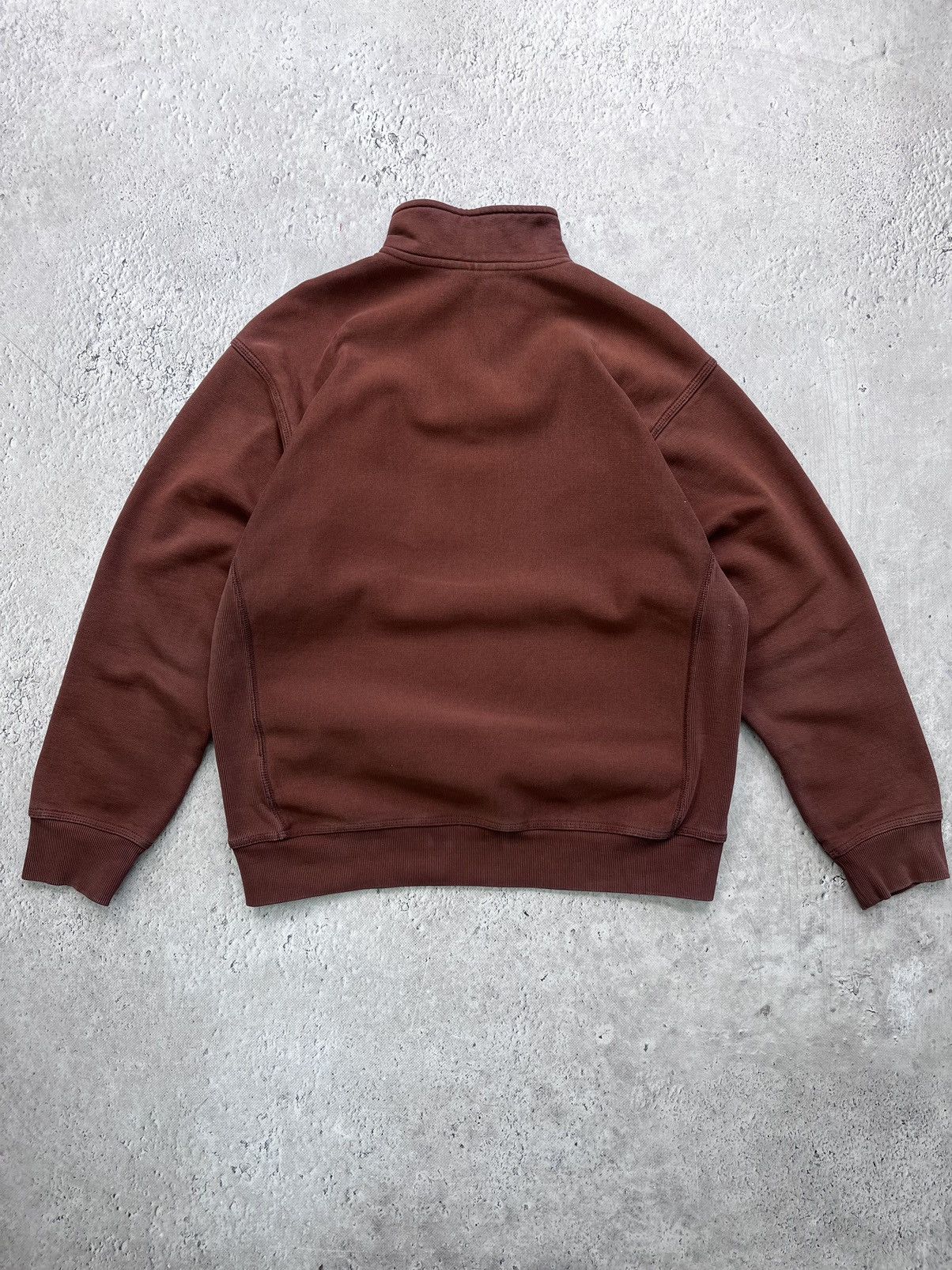 Carhartt × Vintage Y2K BOXY CARHARTT 1/3 zip sweatshirt HOODIE BIG LOGO Size US M / EU 48-50 / 2 - 8 Thumbnail