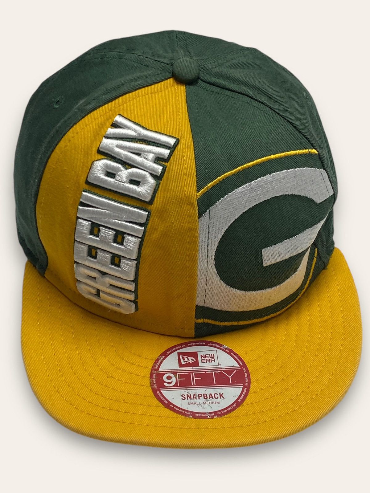 Hat Club Vintage GREEN BAY NEW ERA American Football Snap Back Cap Size ONE SIZE - 3 Thumbnail