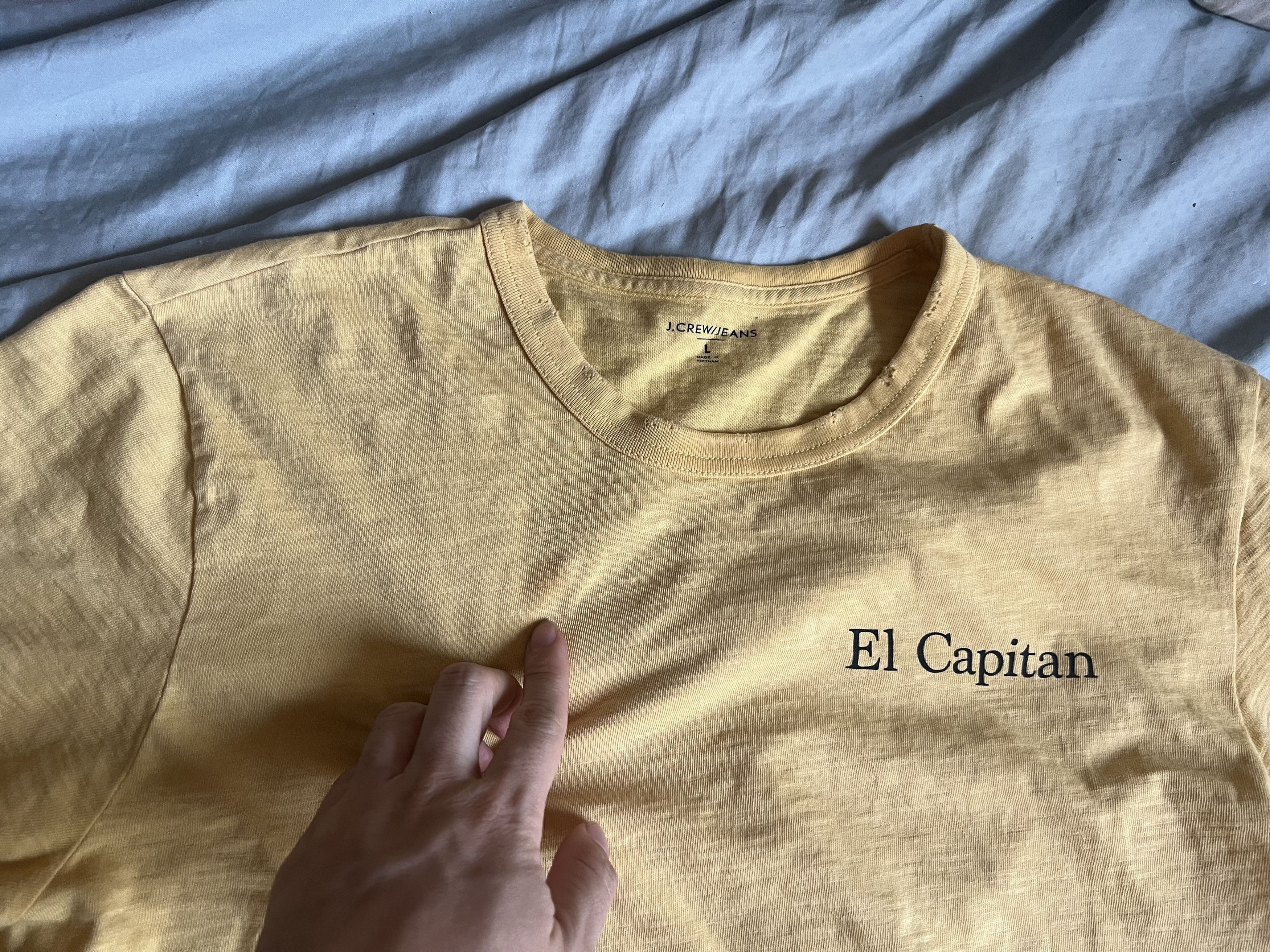 J.Crew J. Crew El Capitan Tee Shirt Large $45 Size US L / EU 52-54 / 3 - 3 Thumbnail